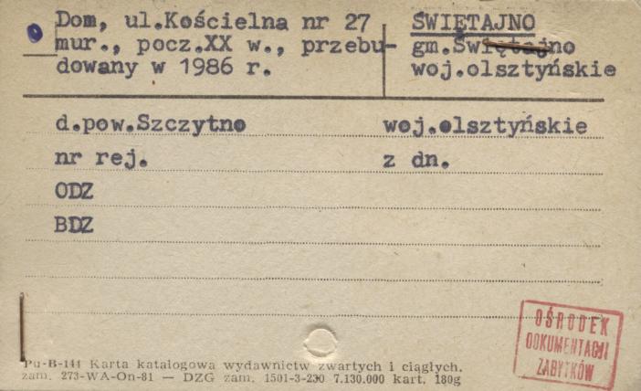 dom, skan 1