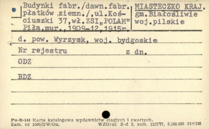 budynki fabr. (dawn. fabr. płatków ziemn.), skan 1