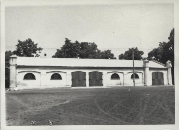 stodoła dworska, ob. powozownia dworska, skan 3