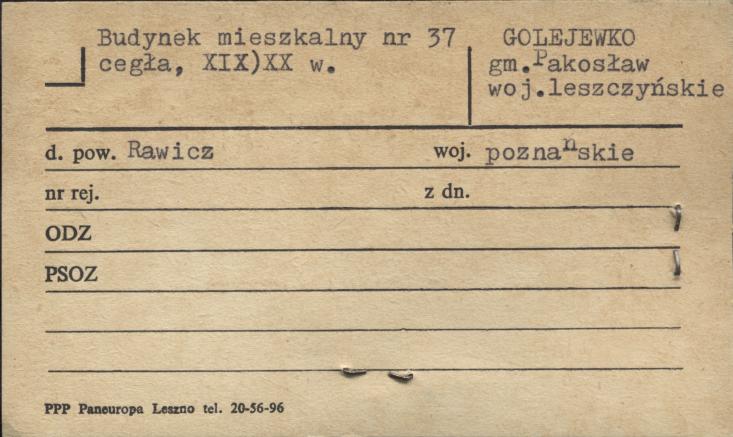 budynek mieszkalny, skan 1