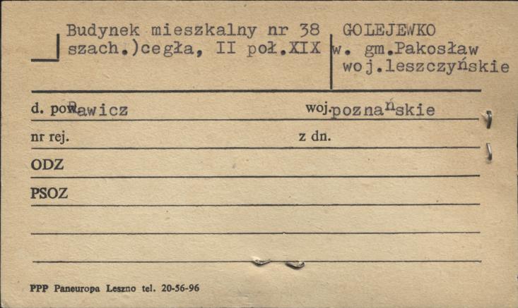 budynek mieszkalny, skan 1