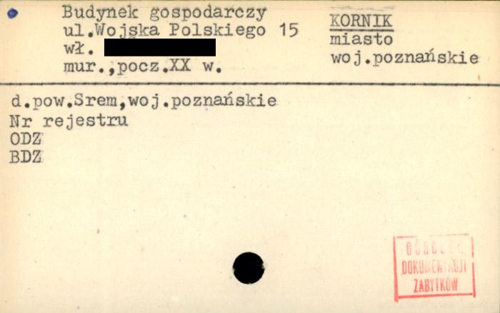 budynek gospodarczy, skan 1