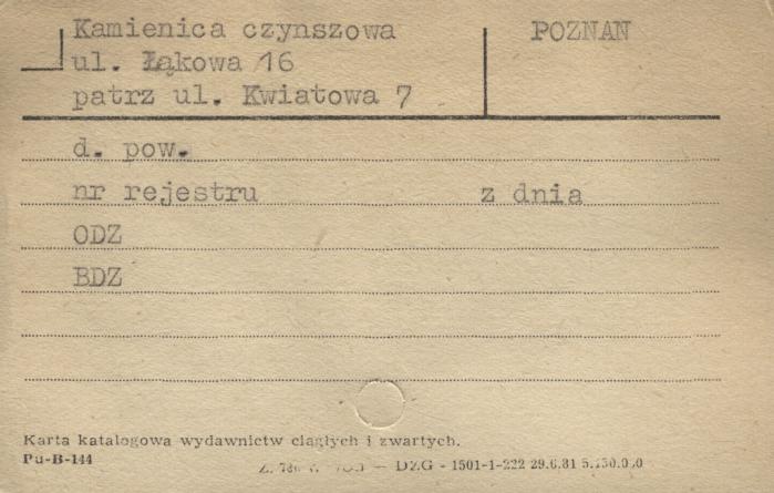 kamienica, skan 1
