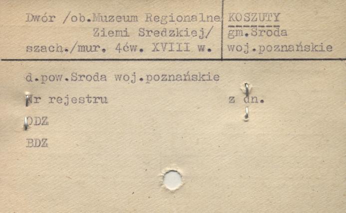 dwór/ob. Muzeum Regionalne Ziemi Średzkiej/, skan 1