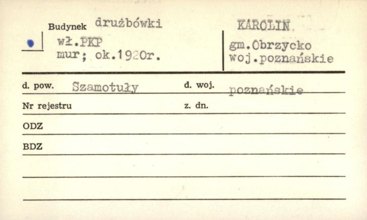 budynek dróżbówki, skan 1