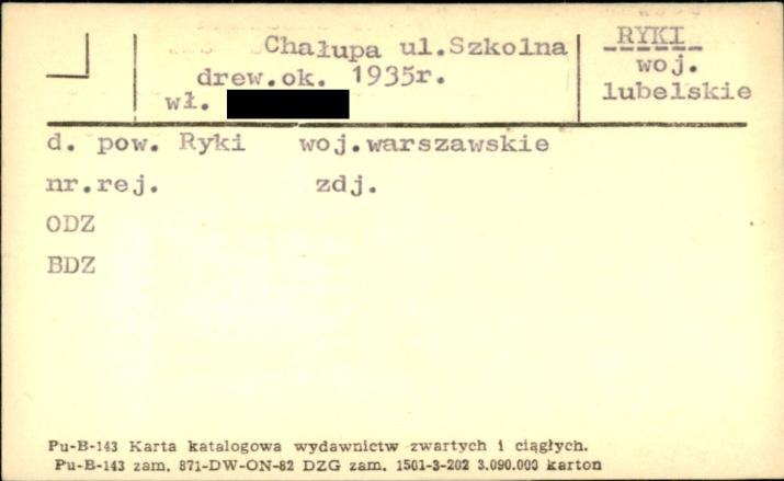 chałupa, skan 1