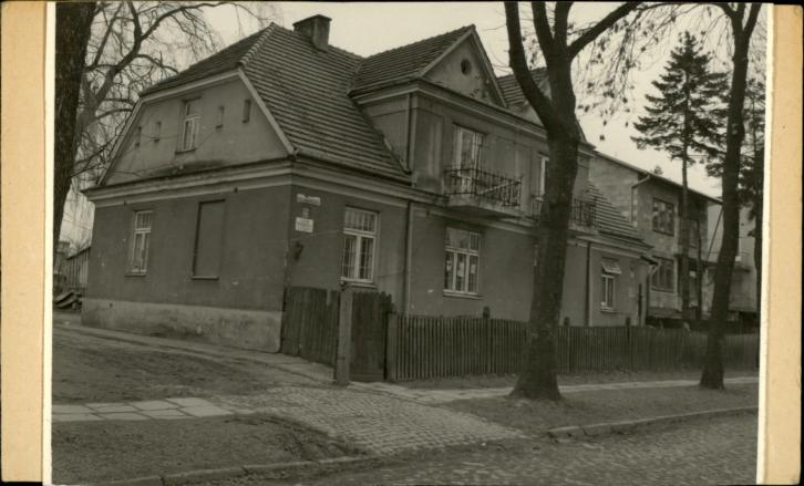 dom mieszkalny, kolonia domów pracowników bankowych, skan 2