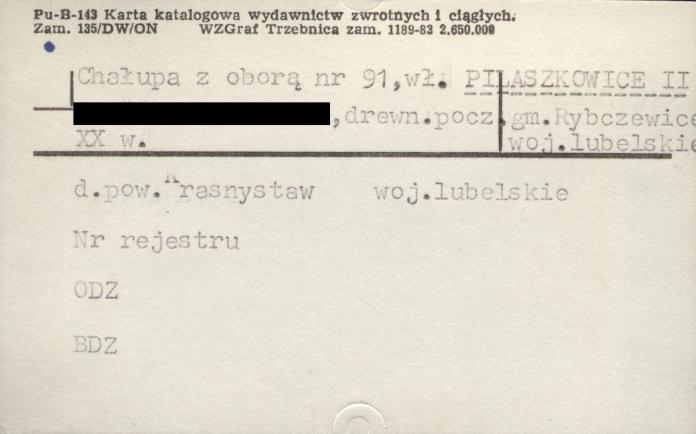 chałupa z oborą, skan 1