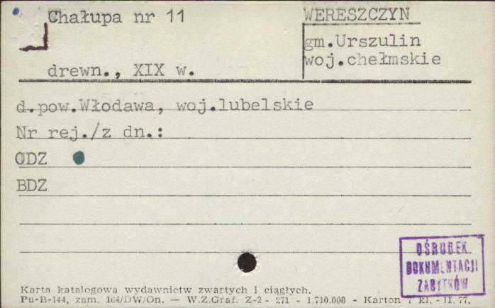 chałupa, skan 1