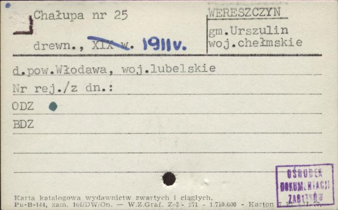 chałupa, skan 1
