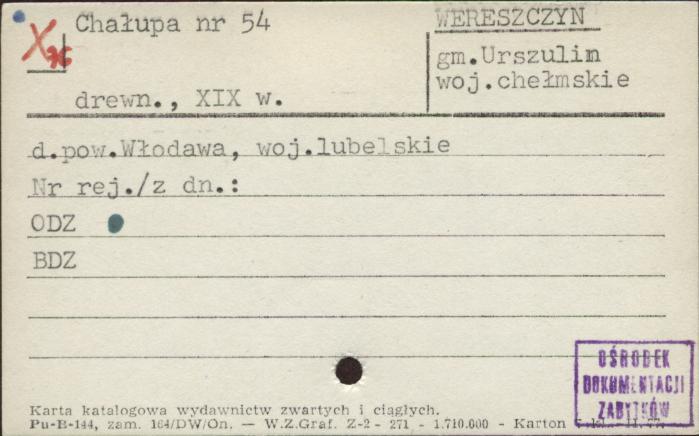 chałupa, skan 1