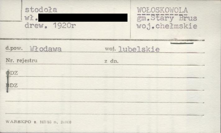 stodoła, skan 1