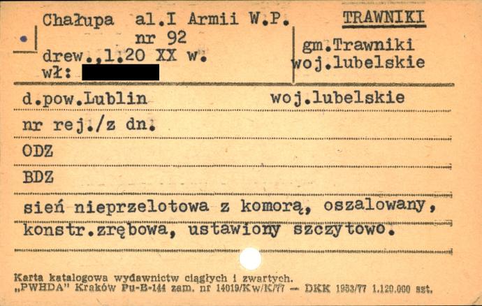 chałupa, skan 1