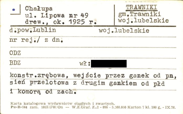 chałupa, skan 1