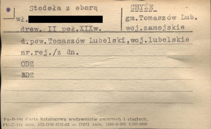 stodoła z oborą, skan 1