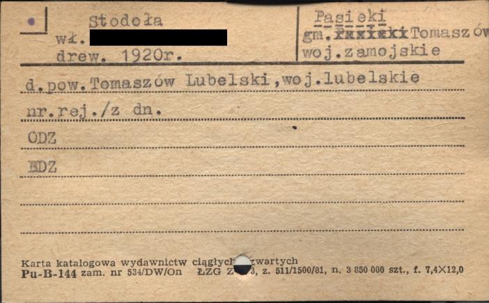 stodoła, skan 1