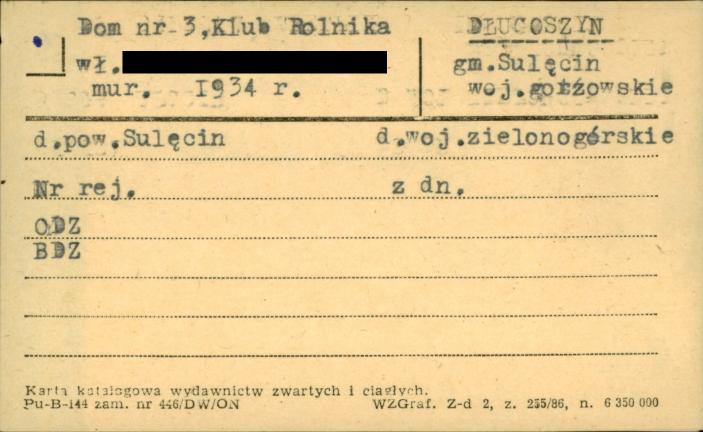 dom, Klub Rolnika, skan 1
