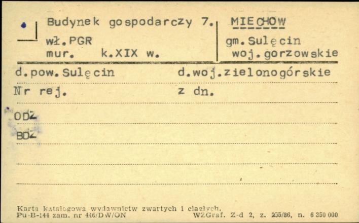 budynek gospodarczy, skan 1