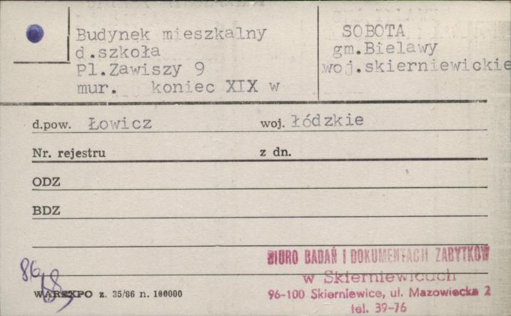 budynek mieszkalny, skan 1