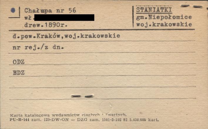 chałupa, skan 1