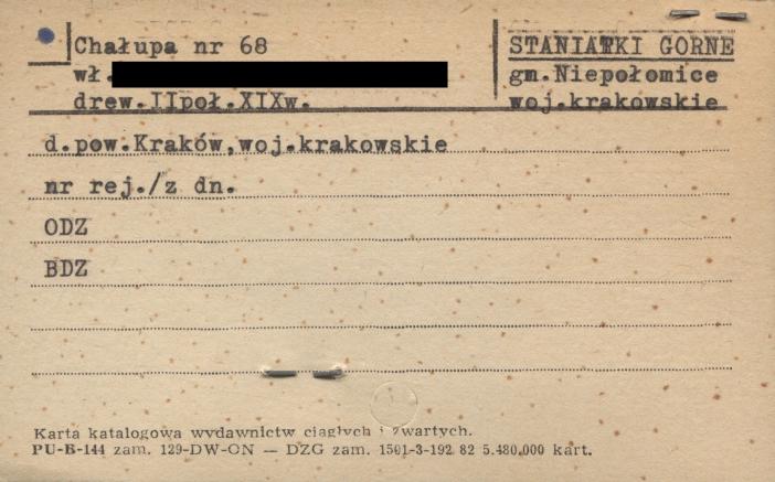 chałupa, skan 1
