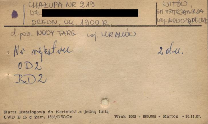 chałupa, skan 1