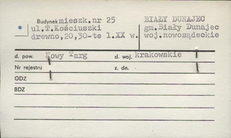 budynek mieszkalny, skan 3