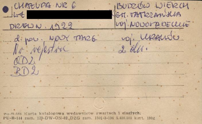 chałupa, skan 1