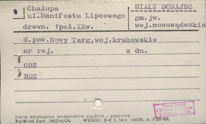 chałupa, skan 1