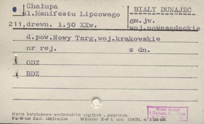 chałupa, skan 1