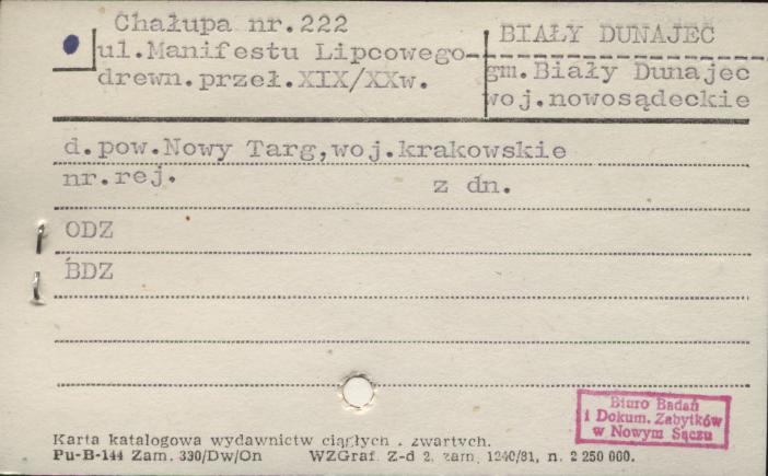 chałupa, skan 1