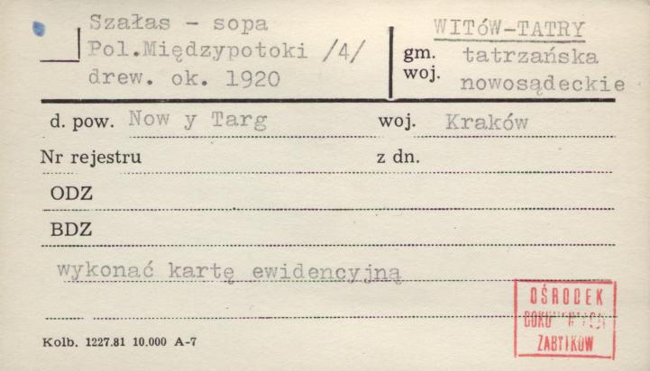 szałas - sopa, skan 1