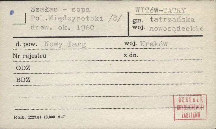 szałas - sopa, skan 1