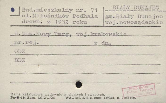 budynek mieszkalny, skan 1
