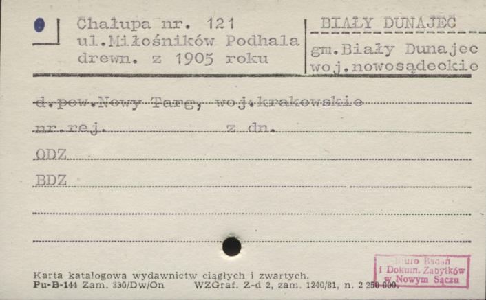 chałupa, skan 1