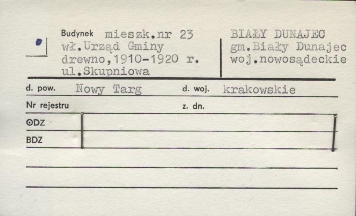 budynek mieszkalny, skan 1