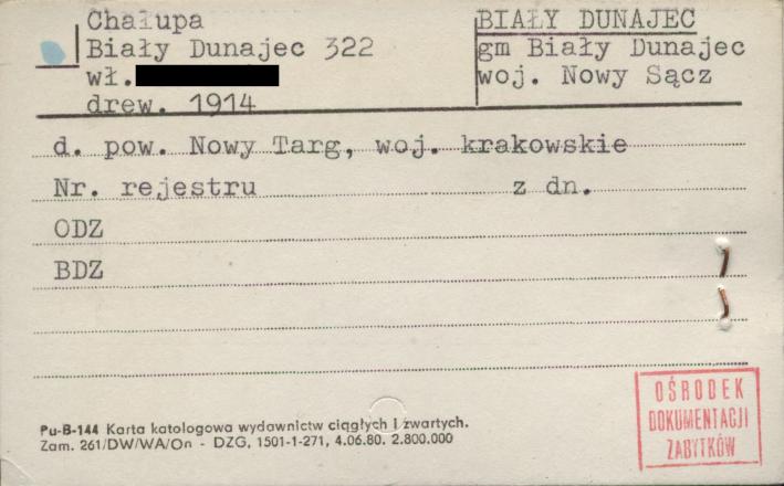 chałupa, skan 1