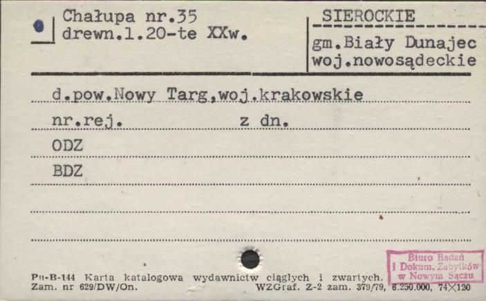 chałupa, skan 1