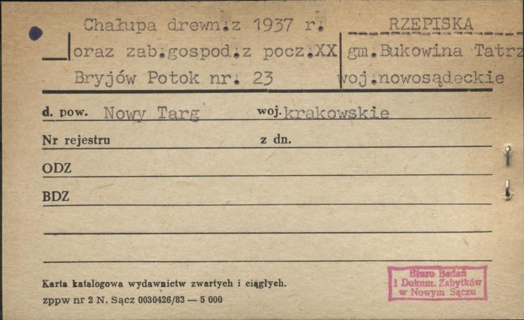 chałupa, skan 1