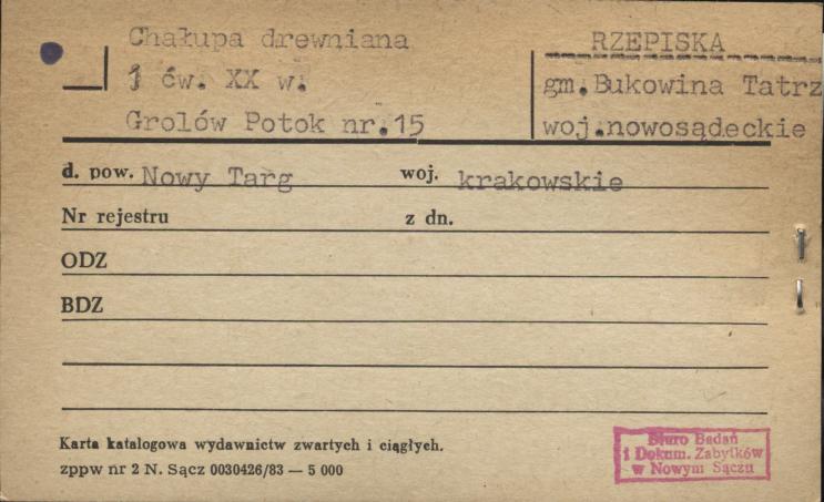 chałupa, skan 1