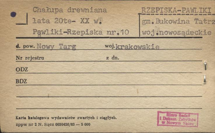 chałupa, skan 1