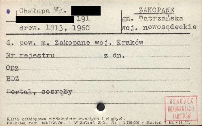 chałupa, skan 1