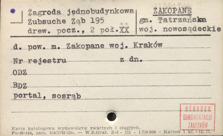 zagroda jednobudynkowa, skan 1