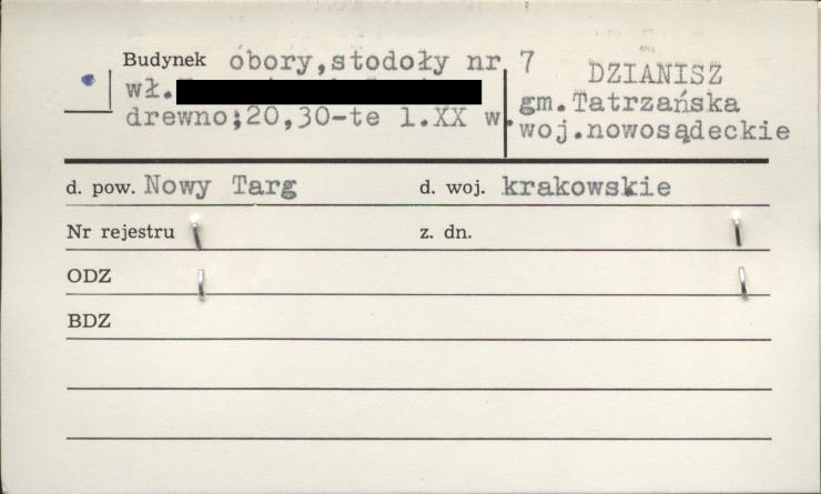 budynek obory, stodoły, skan 1