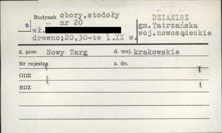 budynek obory, stodoły, skan 1