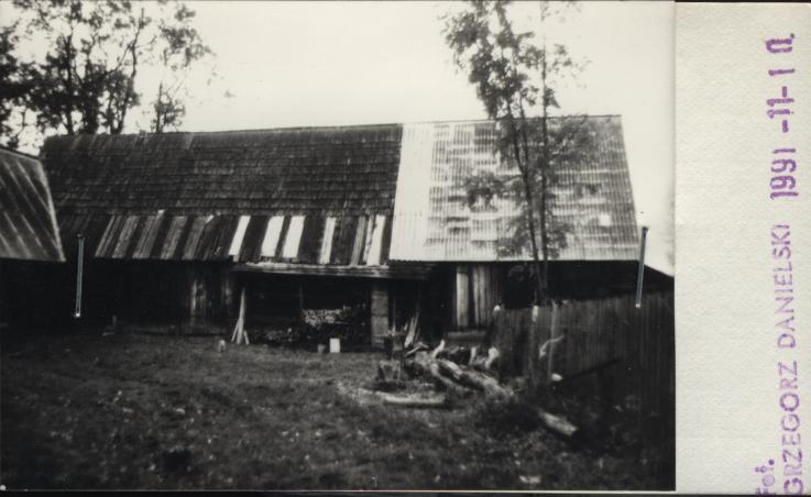 budynek obory, stodoły, skan 2