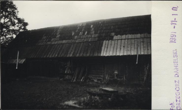 budynek stodoły, obory, skan 2