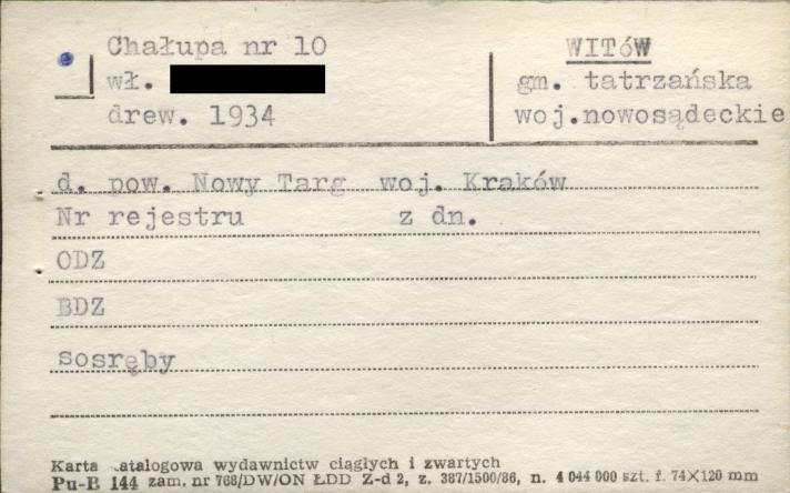 chałupa, skan 1