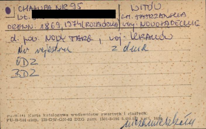 chałupa, skan 1