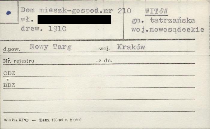 dom mieszkalno-gospodarczy, skan 1